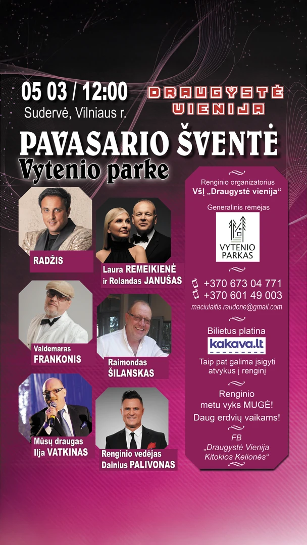 Pavasario Šventė Vytenio Parke Event